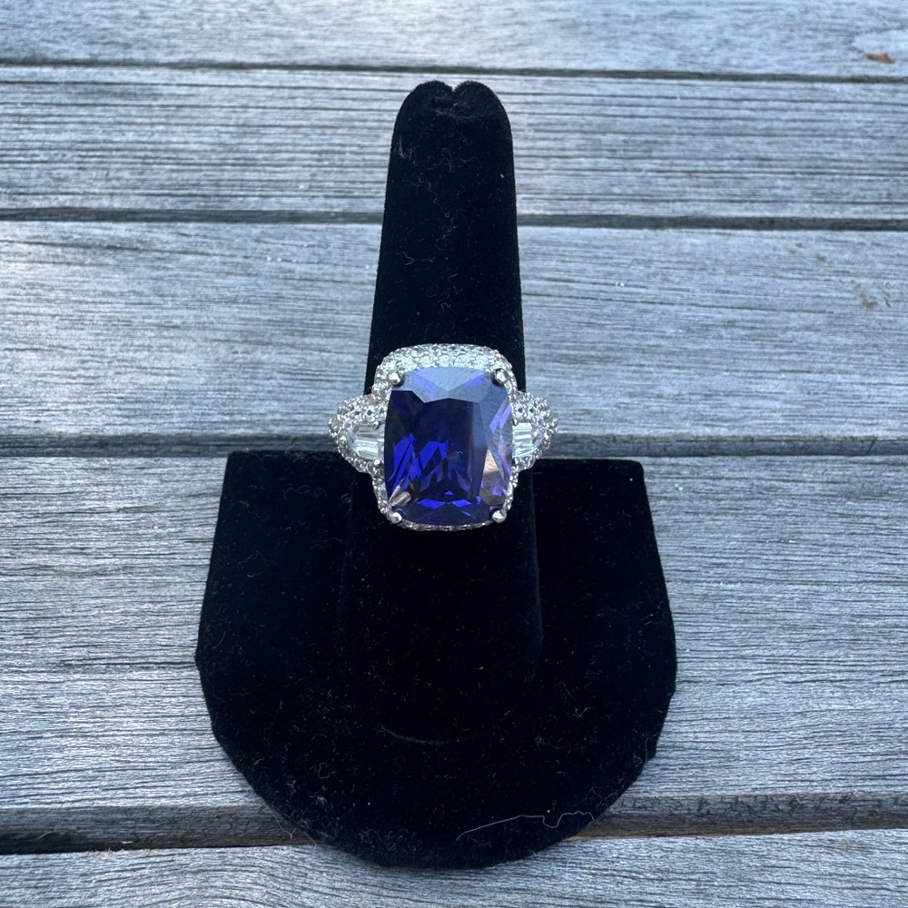 Charles Winston Simulated Tanzanite ring